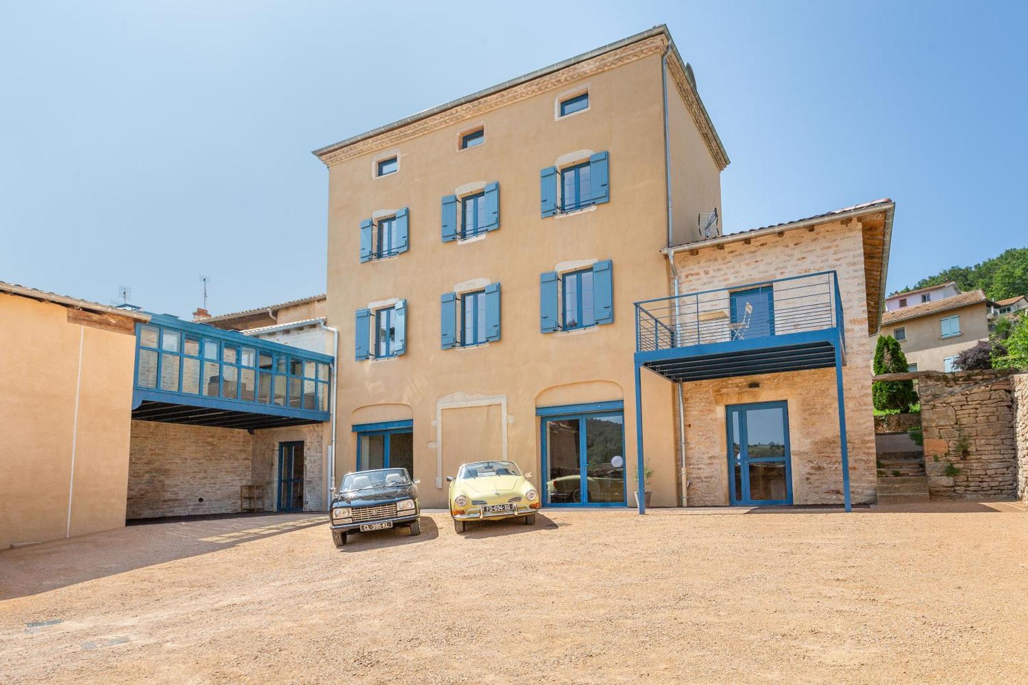 Hotel Chez Romain Solutré-Pouilly Exterior foto